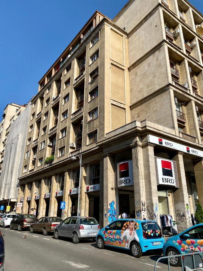 Ultracentral - Apartament Pe Calea Victoriei Boekarest Buitenkant foto